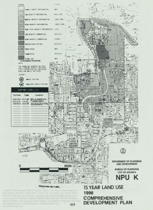NPU K 15 Year Land Use 1996