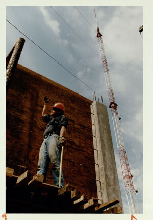 Marvin Brown, the foreman on the construction of the Presidential Parkway, March 7, 1994
