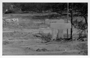 Bits and pieces of what was to be the Carter Parkway stand on Moreland Avenue near North Avenue