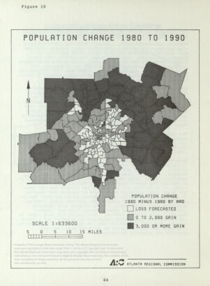 Population Change 1980 To 1990: Figure 18