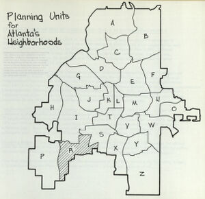 Planning Units for Atlanta's Neighborhoods
