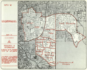 NPU-W Neighborhoods