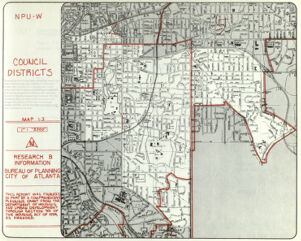 NPU-W Council Districts