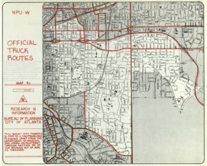 NPU-W Official Truck Routes