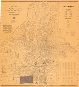 Map of Atlanta