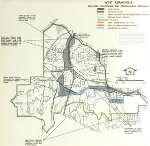 West Adamsville: Building Conditions and Predominant Treatment
