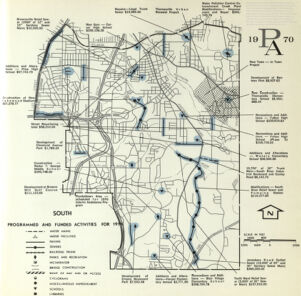 South: Programmed and Funded Activities For 1970