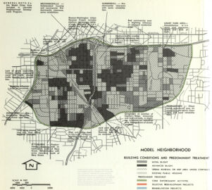 Model Neighborhood: Building Conditions and Predominant Treatment