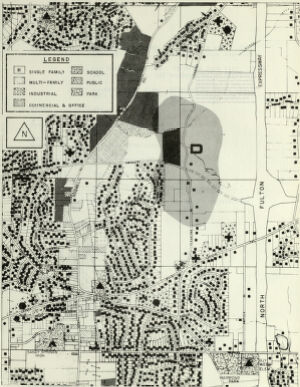 Site D: Abernathy Road/Glenridge Drive Area