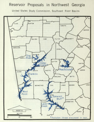 Reservoir Proposals in Northwest Georgia