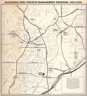 Buckhead Area Growth Management Program: 1985-2000