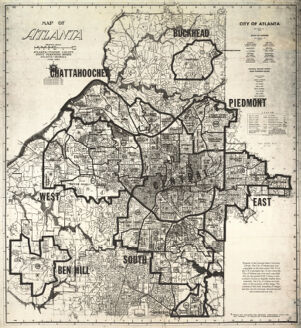 Map of Atlanta