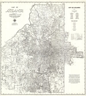 Map of Atlanta