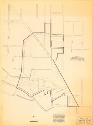 Georgia Tech Urban Redevelopment Area GA. R-85; Maps Accompanying Final Project Report: Part 1 of Application For Loan and Grant; Electrical Distribution