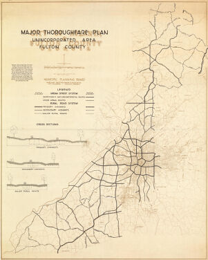 City of Atlanta and Fulton County: Major Thoroughfare Plan Unincorporated Area Fulton County