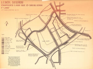 Lenox Station: Proposed Land Use and Circulation
