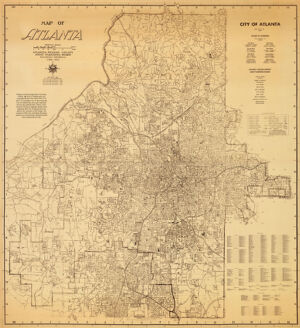Map of Atlanta
