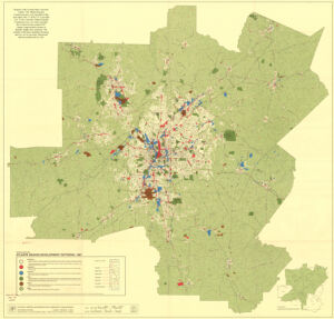 Atlanta Region Development Patterns, 1967