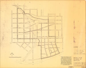 Butler Street Urban Redevelopment Area: Water To Be Retained Or Installed