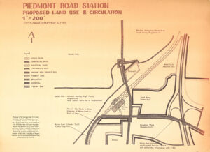 Piedmont Road Station: Proposed Land Use and Circulation