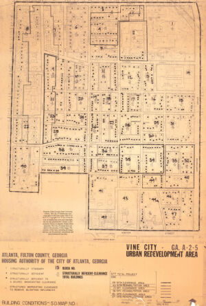 Vine City Urban Redevelopment Area