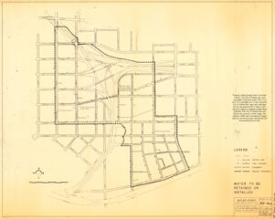 Butler Street Urban Redevelopment Area: Water To Be Retained Or Installed