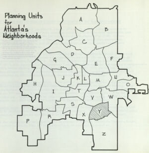 Planning Units for Atlanta's Neighborhoods