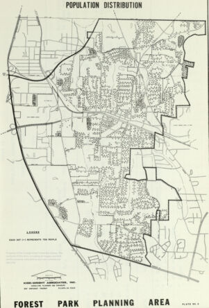 Population Distribution: Forest Park Planning Area