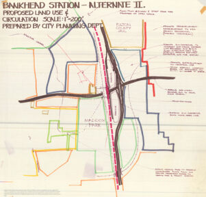 Bankhead Station - Alternate II. Proposed Land Use & Circulation