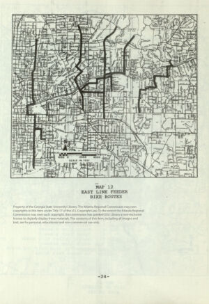East Line Feeder Bike Routes