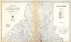 Map of Atlanta