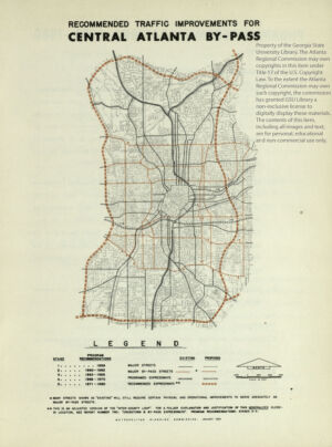 Recommended Traffic Improvements For Central Atlanta By-Pass