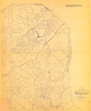 Zone Tract Map No. 3; Internal Area, Northeast