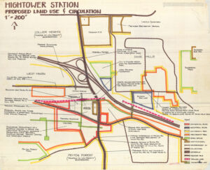 Hightower Station Proposed Land Use & Circulation
