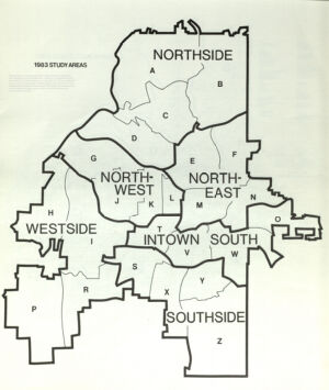 1983 Study Areas