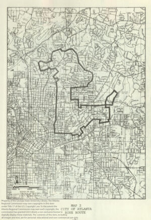 City of Atlanta Bike Route