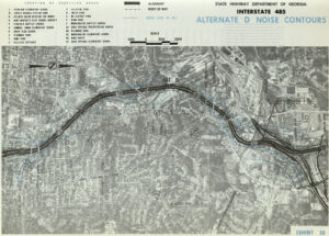 Interstate 485: Alternate D Noise Contours