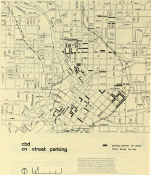 Central Business District on Street Parking