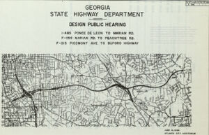 Georgia State Highway Department: Design Public Hearing, Page 1