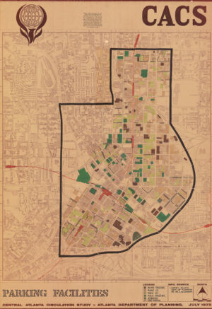 Central Atlanta Circulation Study; Parking Facilities