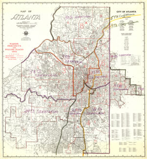Map of Atlanta