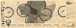 Atlanta railroad canyon pedestrian circulation system study / prepared by the Graduate Urban Design Studio, Georgia Institute of Technology