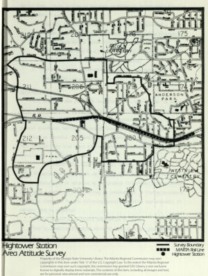 Hightower Station Area Attitude Survey