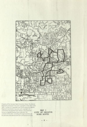 City of Decatur Bike Route