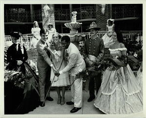 Atlanta General Scene, Marriott Courtyard Ribbon Cutting, July 27, 1978