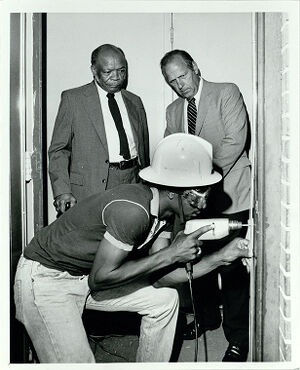 Atlanta Housing Authority Director and Georgia Power Summer Youth Employee, August 18, 1982