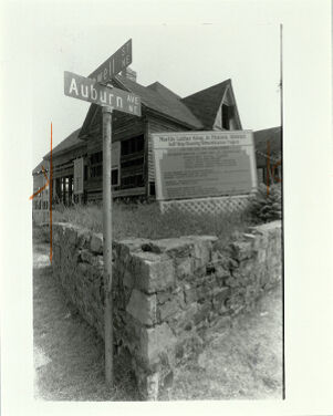 Auburn Avenue, Martin Luther King, Jr. Historic District Rehabilitation Project, 1983