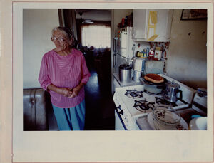 Atlanta Subsidized Housing, Elderly Resident in Roswell Public Housing Home, September 20, 1985