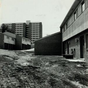 Atlanta Model Cities Program, Construction of Mount Calvary Terrace Apartments in Mechanicsville, August 20, 1974