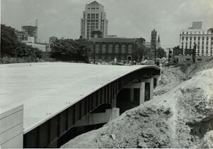 New Bridge on Downtown Connector, August 1960